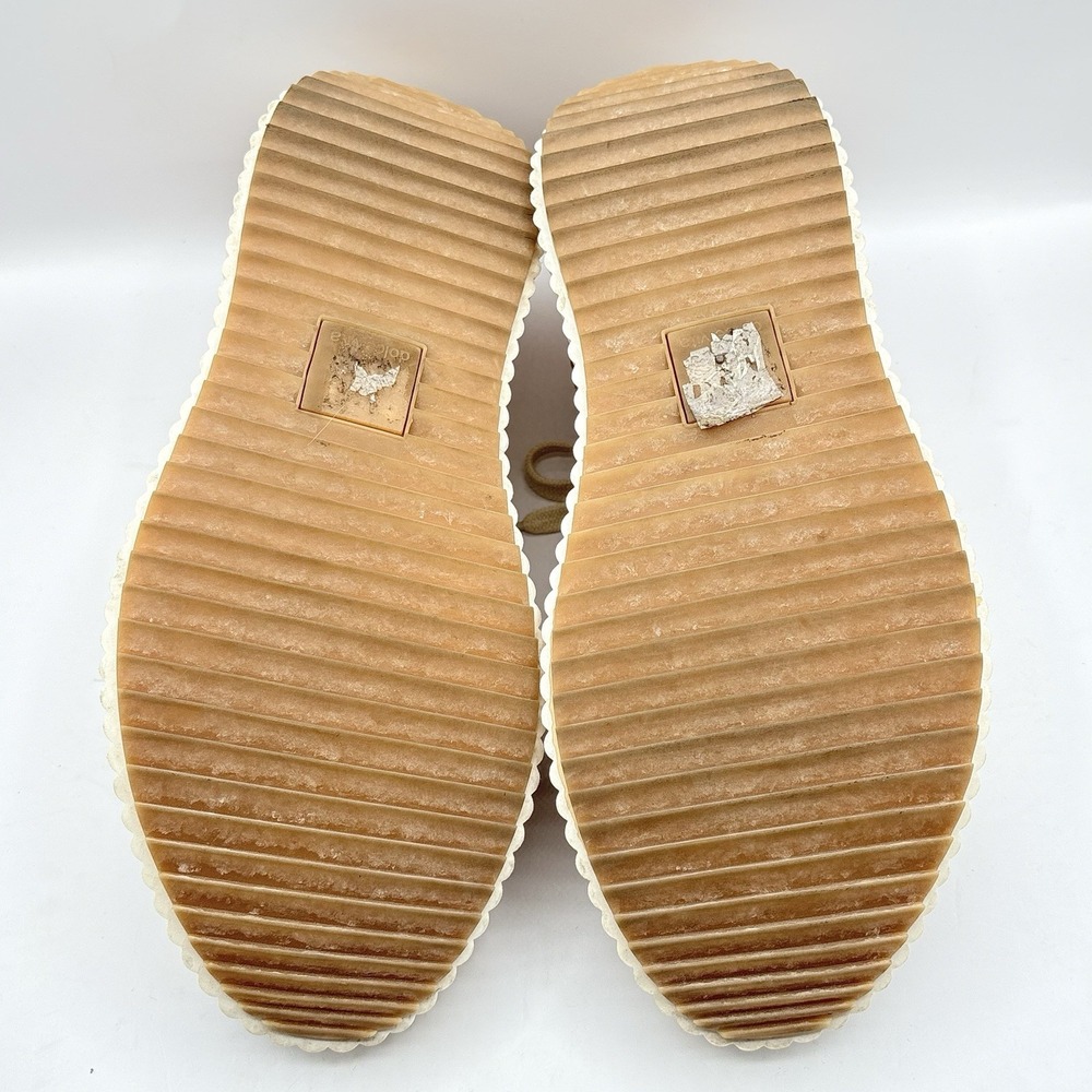 Dolce Vita Dolen Sneaker Womens Size 10 Tan And Cream - Picture 9 of 9